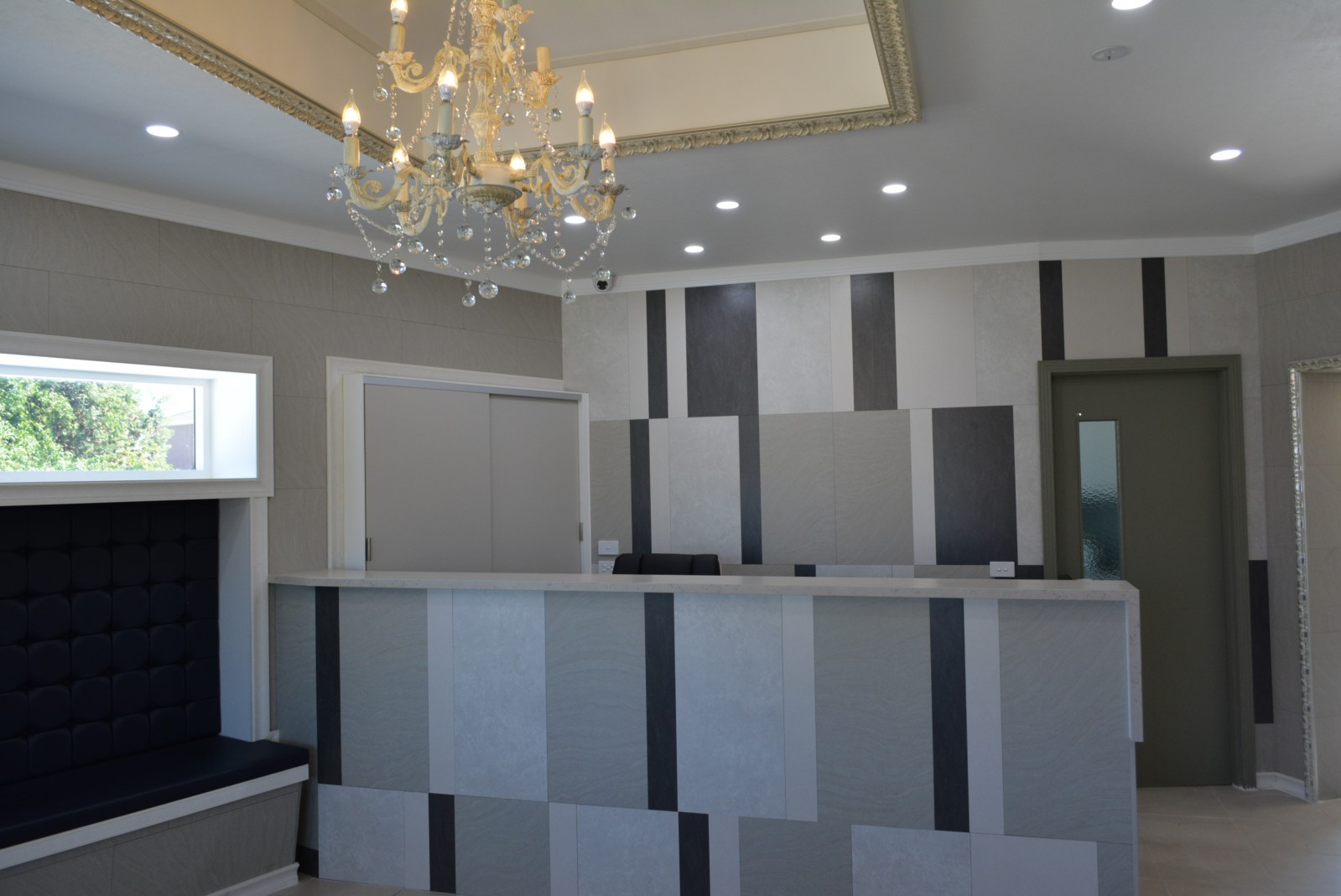 Friendly helpful reception